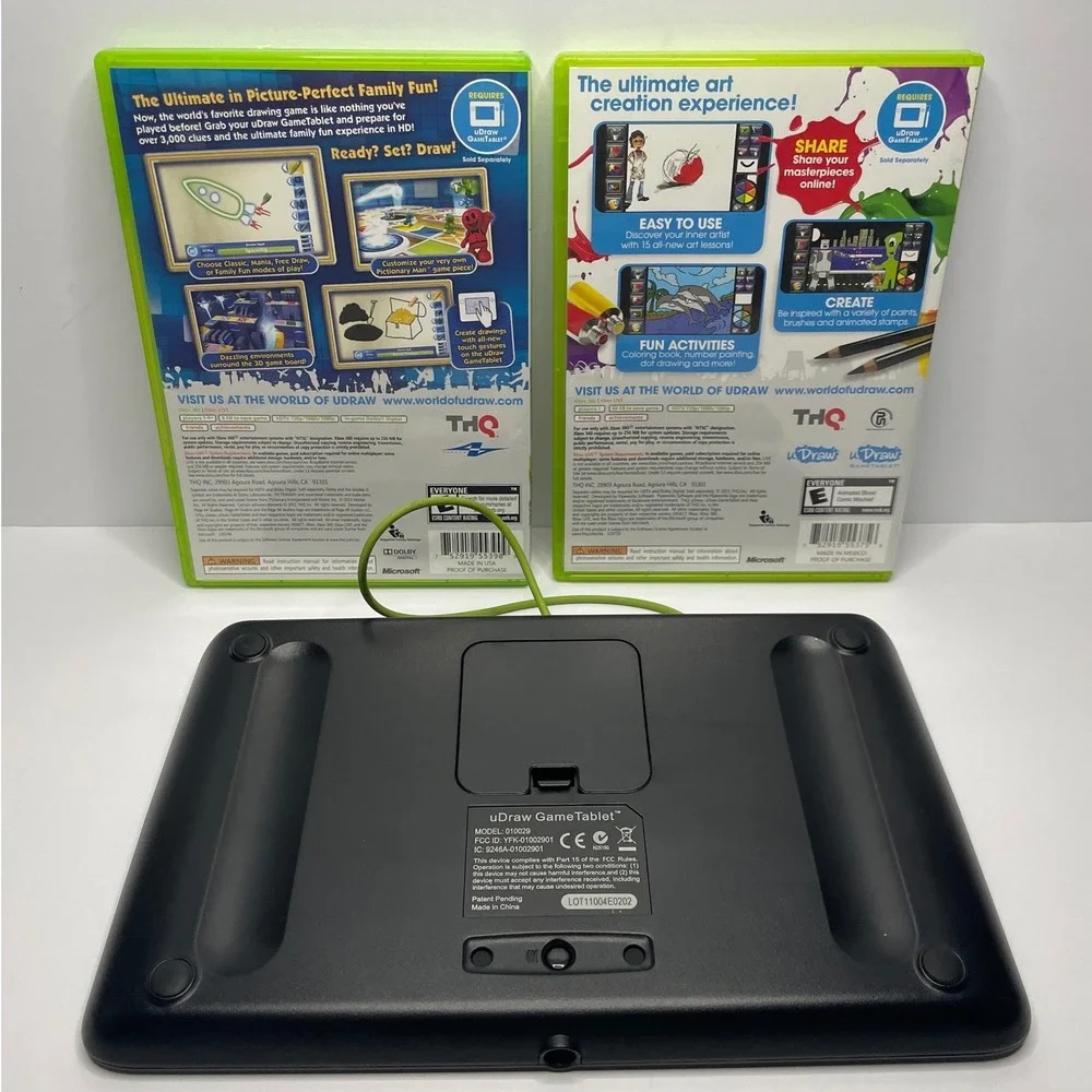 Xbox 360 uDraw GameTablet Bundle with Pictionary and uDraw Studio Instant Artist